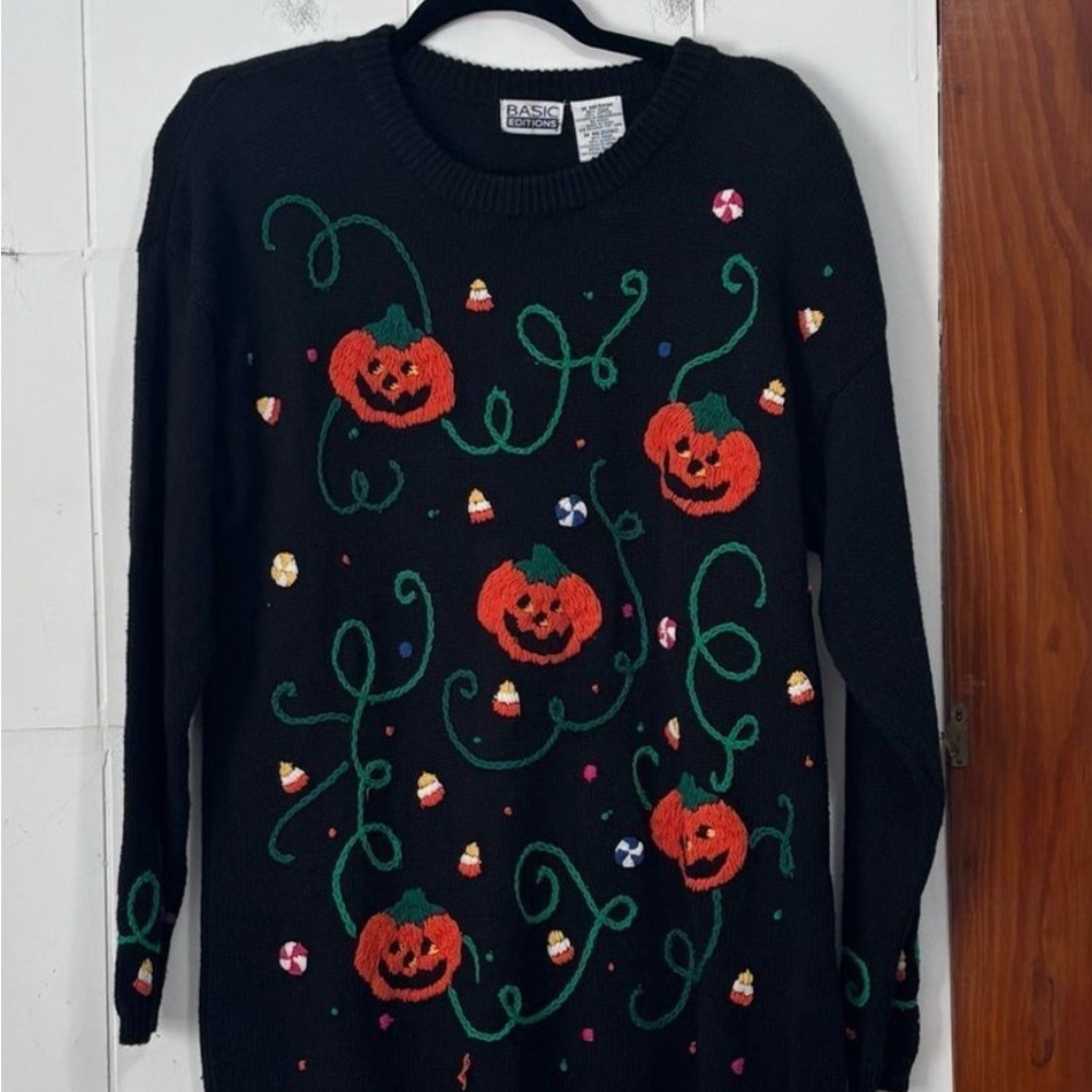 Halloween Sweater - vintage - Picture 4 of 4